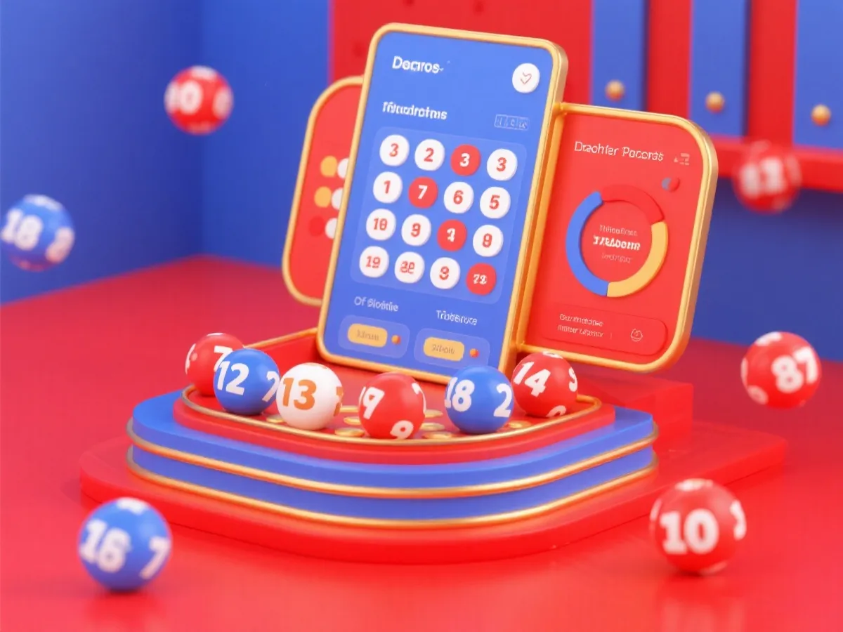 台灣大樂透即時結果視覺示意