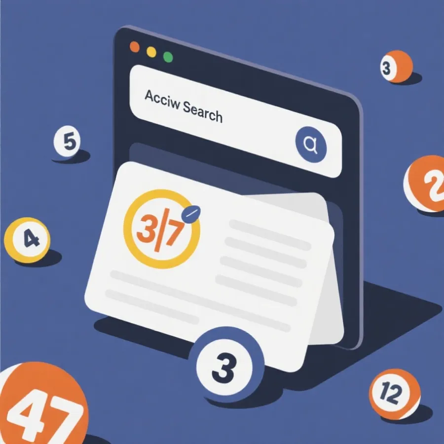 歷期號碼查詢示意